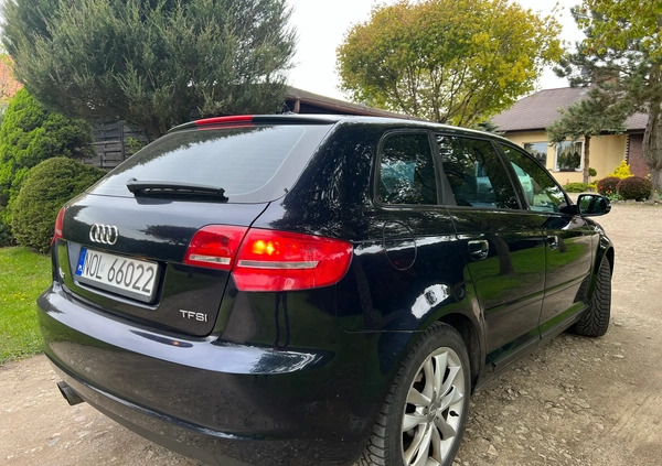 Audi A3 cena 31400 przebieg: 222272, rok produkcji 2011 z Olsztyn małe 211